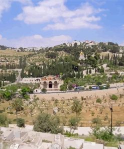 Mount of Olives Diamond Painting