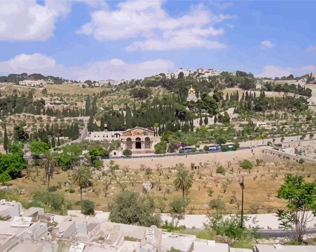 Mount of Olives Diamond Painting