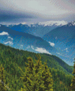 Olympic National Park Diamond Painting