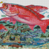 Red Snapper Diamond Painting