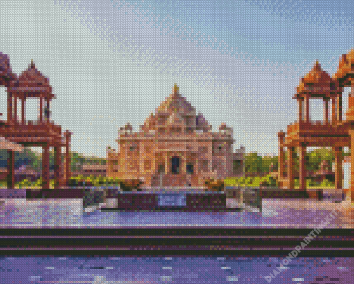 Akshardham Diamond Painting