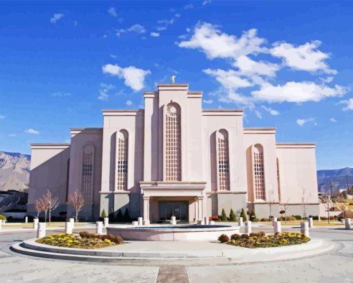 Albuquerque Temple Diamond Painting