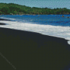 Black Sand Beach Diamond Painting