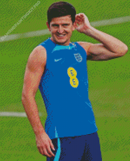 Harry Maguire Diamond Painting