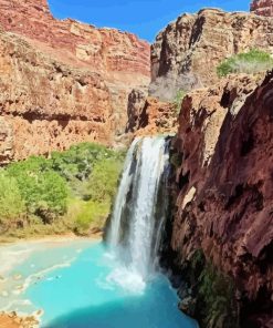 Havasu Falls Creek Diamond Painting