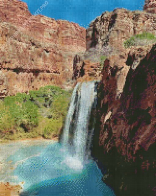 Havasu Falls Creek Diamond Painting