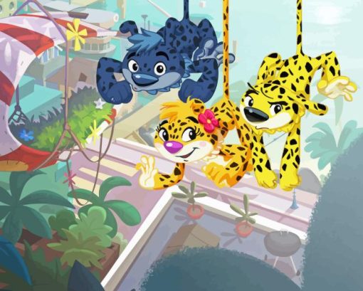 Marsupilami Diamond Painting