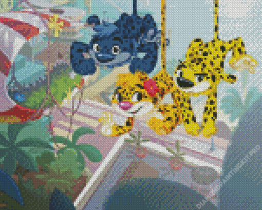 Marsupilami Diamond Painting