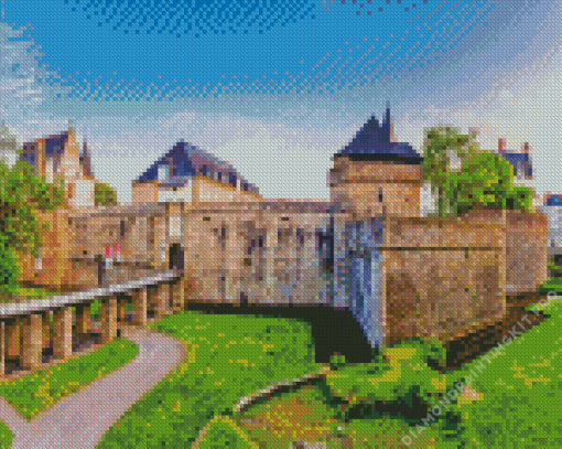 Nantes Landscape Diamond Painting