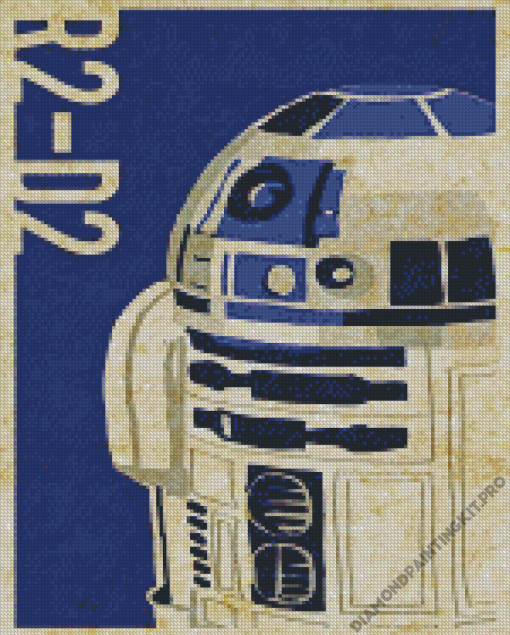 R2d2 Robot Diamond Painting