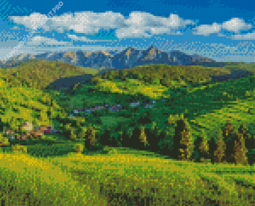 Tatra Mountains Diamond Painting