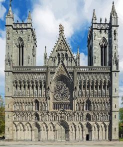 The Nidaros Cathedral Diamond Painting