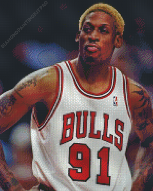 Dennis Rodman Diamond Painting