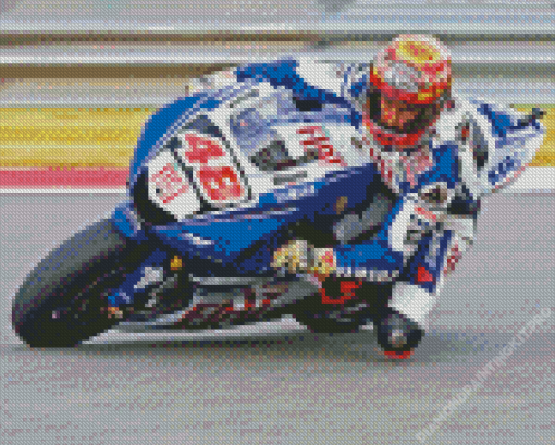 Jorge Lorenzo Diamond Painting