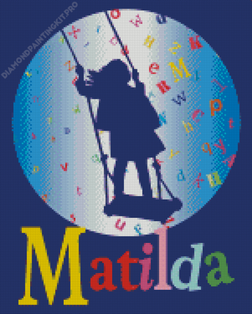 Matilda The Musical Diamond Painting