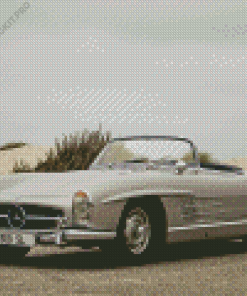 Mercedes 300sl Diamond Painting