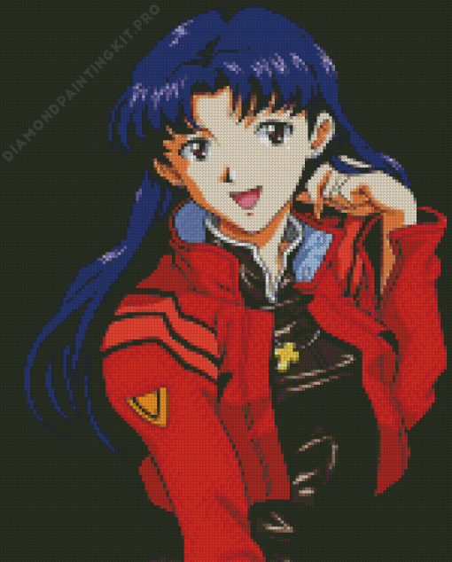 Misato Katsuragi Diamond Painting