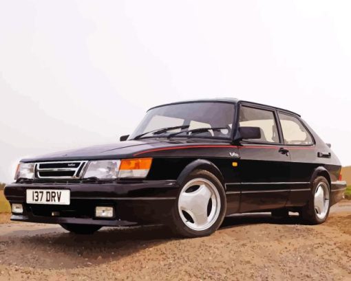 Saab 900 Turbo Diamond Painting