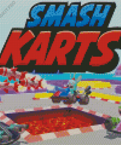 Smash Karts Diamond Painting