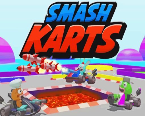 Smash Karts Diamond Painting