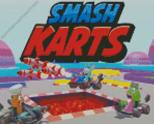 Smash Karts Diamond Painting