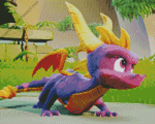 Spyro Reignited Diamond Painting