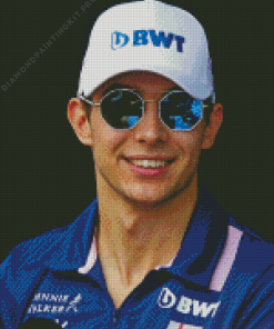 Esteban Ocon Racer Diamond Painting