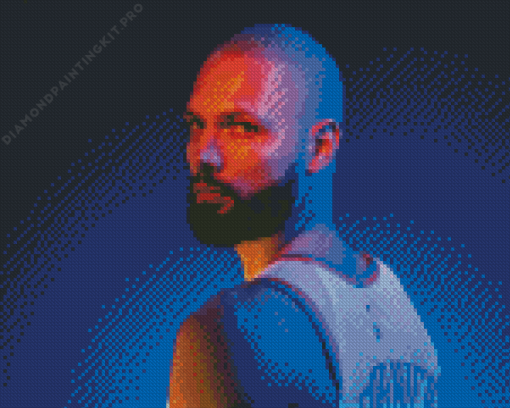 Evan Fournier Basketballer Diamond Painting