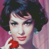 Gina Lollobrigida Actress Diamond Painting