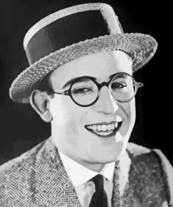 Harold Lloyd Diamond Painting