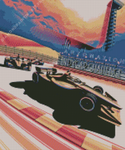 Indycar Challenge Diamond Painting