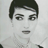 Maria Callas soprano Diamond Painting