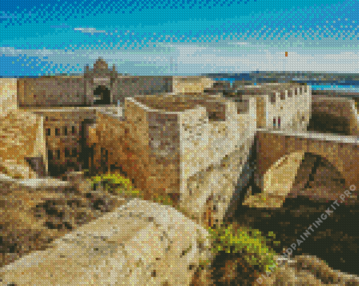 Mola Fortress Diamond By Numbers
