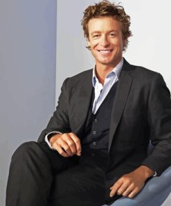 Patrick Jane Character Diamond Painting