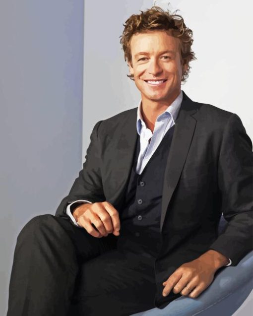 Patrick Jane Character Diamond Painting