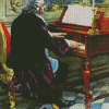 Pianist Johann Bach Diamond Dotz