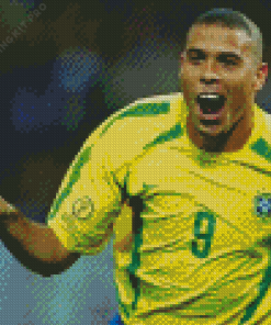 Ronaldo Nazario Diamond Painting