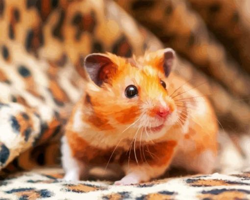 Syrian Hamster Diamond Painting