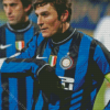 Footballer Javier Zanetti Diamond Painting