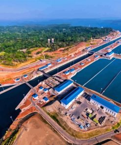 Panama Canal Diamond Painting