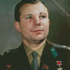 Yuri Gagarin Cosmonaut Diamond Painting