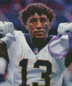 Michael Thomas Player Diamond Painting