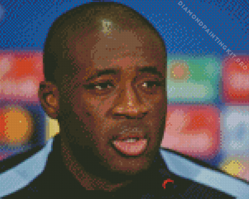 Yaya Toure Footballer Diamond Painting