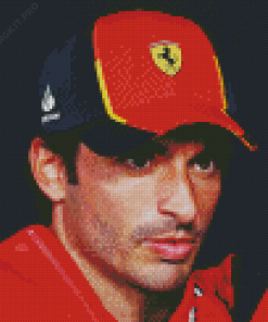 Carlos Sainz Diamond Painting