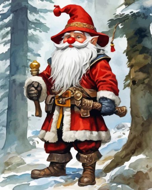 Christmas Dwarf Diamond Painting