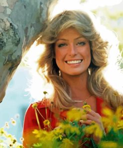 Farrah Fawcett Diamond Painting