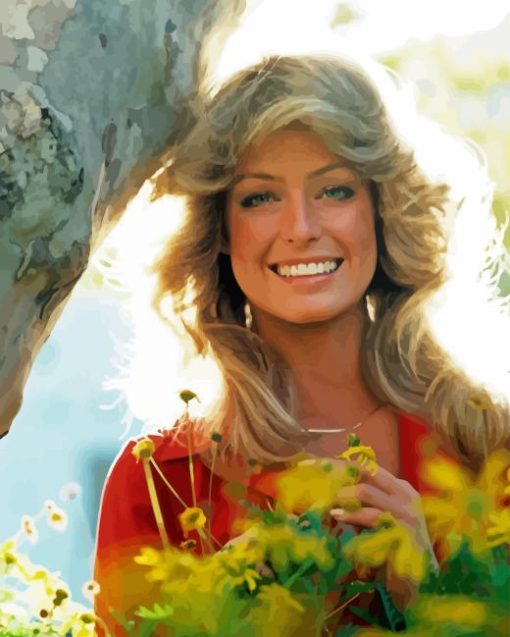 Farrah Fawcett Diamond Painting