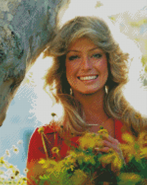 Farrah Fawcett Diamond Painting