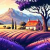 France Provence Travel Diamond Painting