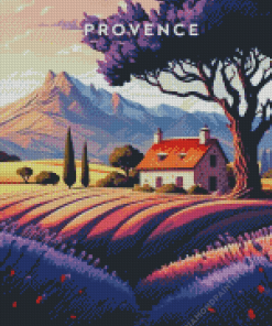 France Provence Travel Diamond Painting